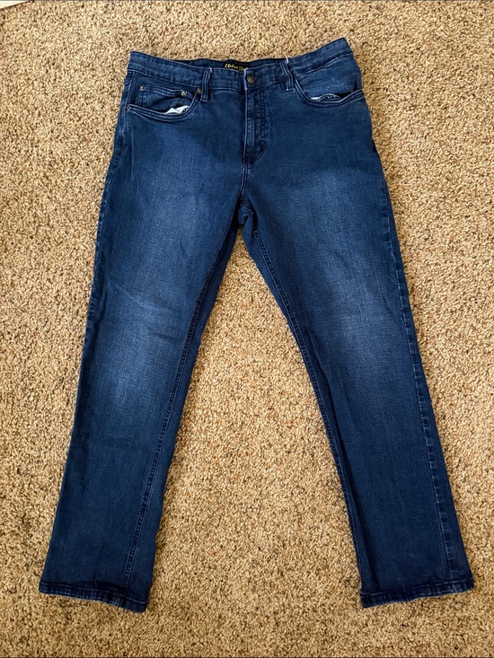 Urban Star Other - Men's Straight Leg Dark Blue Jeans